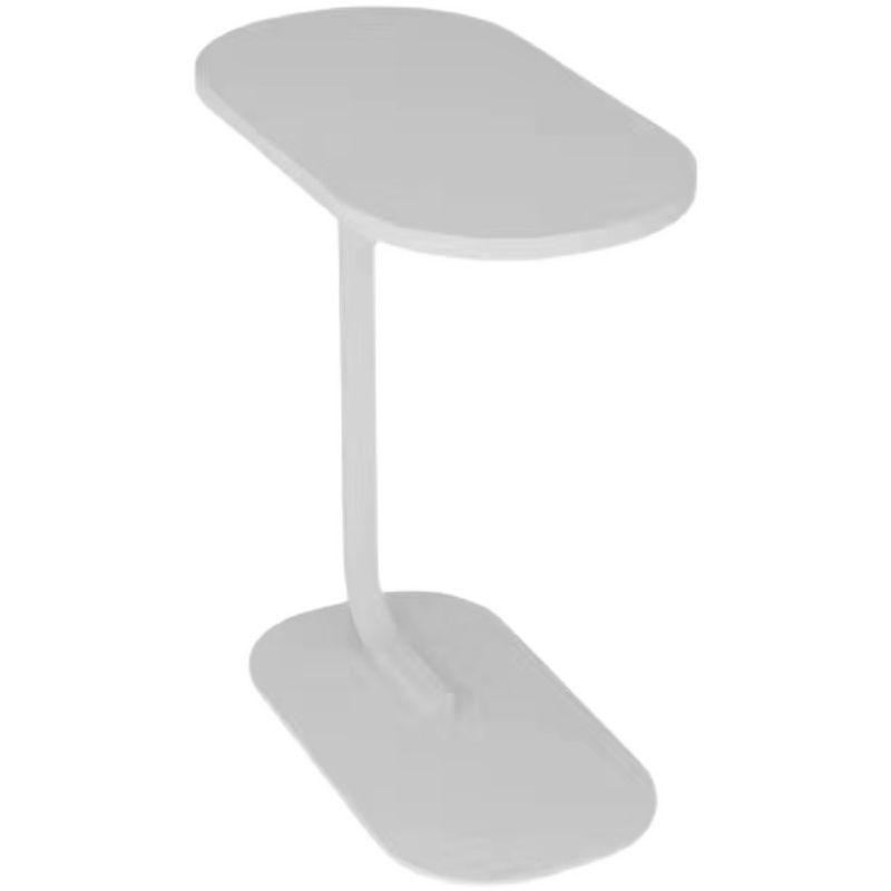 Oval Minimalist Side End Table Modern C Sofa Corner Table for Living Room