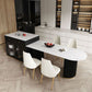 Metal Modern Free Form Indoor Table Sintered Stone Table for Kitchen and Dining Room Clearhalo ' dining_table' 'Dining Tables & Seating' 'Dining Tables' 'furn' 'furn_dining_table' 'Furniture' 'furniture_dining_table' 'Kitchen & Dining Furniture' 'kitchen&dining_furn' 'kitchen' 'kitchen_dining_table' 1200x1200_d488acc3-416f-4389-94cf-ae8cfd70b46a