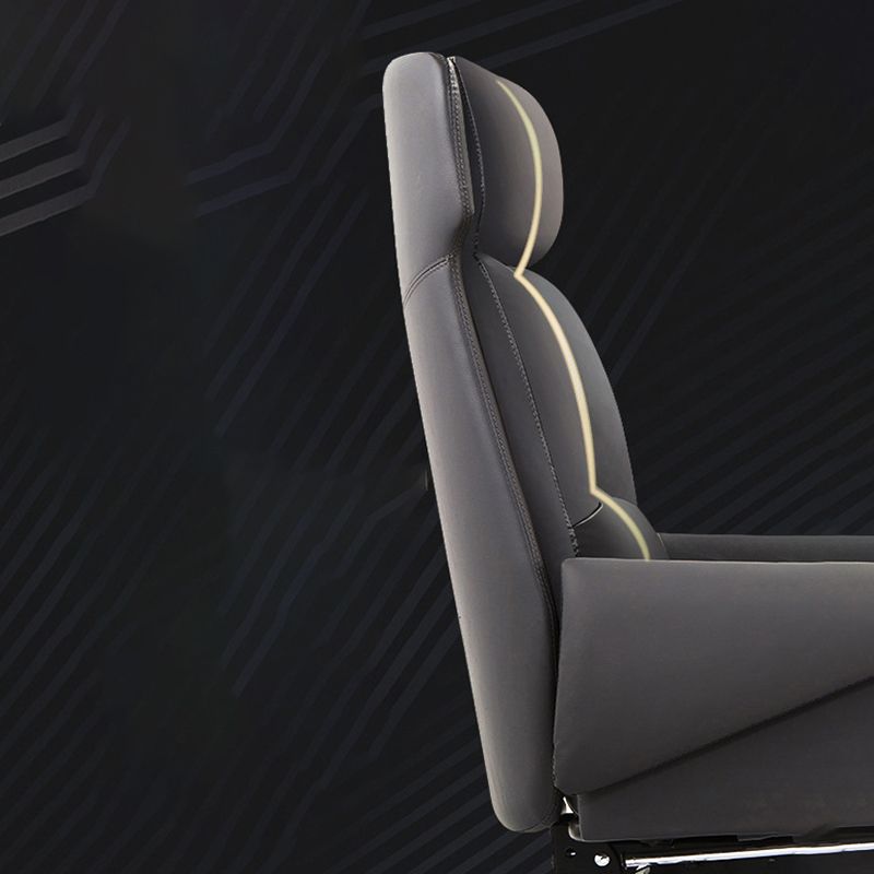 Modern No Arm Executive Chair Tilt Mechanism Managers Chair for Office Clearhalo 'furn' 'furn_office_chair' 'Furniture' 'Office Chairs' 'Office Furniture' 'office_chair' 1200x1200_d48aef11-bc41-4842-af47-babca4881652