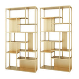 Modern Style Metal Bookshelf Open Etagere Shelf Bookcase for Office Clearhalo 'Bookcases' 'Furniture' 'furniture_bookcases' 'kitchen' 'kitchen_bookcases' 'Living Room Furniture' 'Office Furniture' 1200x1200_d48d0c98-7004-4e50-b0c7-a73690d4a4b2
