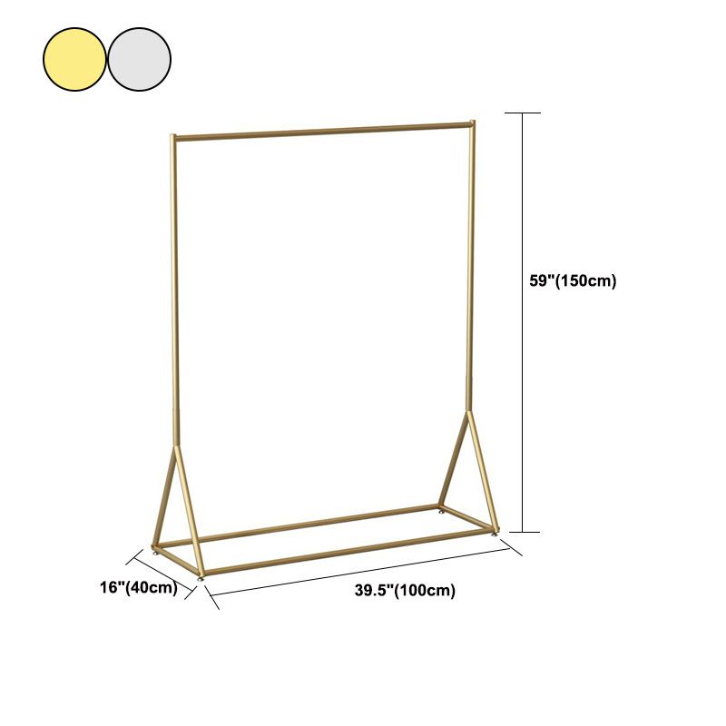 Moderner Kleiderbügel Metall ohne Delesse, freistehende Eingangs -Eingangs -Kit
