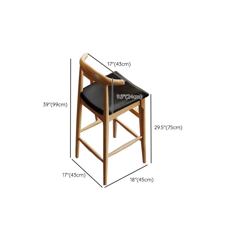 1/4 Pieces Table and Stool Set Modern Solid Wood Pub Dining Set Clearhalo 'Bar Furniture' 'furn' 'furn_home_bar_bar_sets' 'Furniture' 'Home Bars & Bar Sets' 'home_bar_bar_sets' 'Kitchen & Dining Furniture' 1200x1200_d49049c0-7300-4167-b909-9fc0b421bfd5
