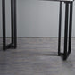 Industrial Bar Height Table Stone Top Bistro Bar Table for Patio Use Clearhalo 'Bar Furniture' 'Bar Tables' 'bar_tables' 'furn' 'furn_bar_tables' 'Furniture' 'Kitchen & Dining Furniture' 1200x1200_d490a94c-6867-4159-a09e-5dfbbbdeca68