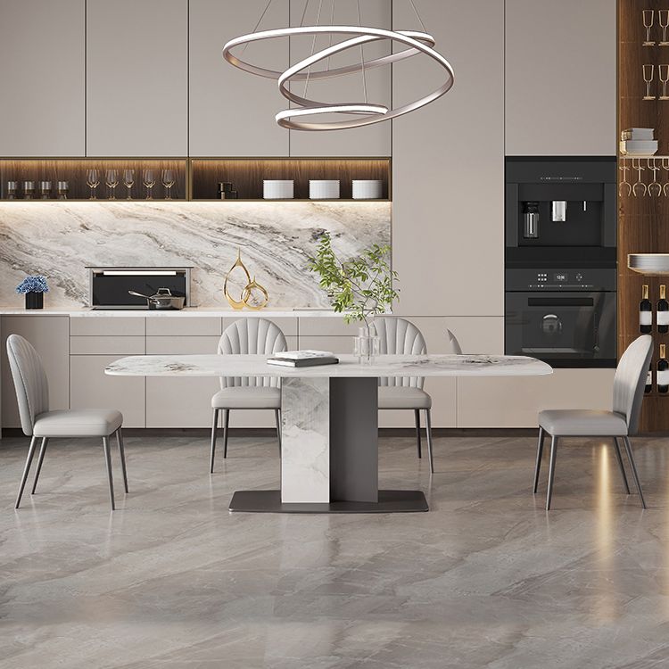 Modern Dining Room Set 1/4/5/6/7 Pcs Dining Set for Home Use Clearhalo 'Dining Room Sets' 'Dining Tables & Seating' 'dining_room_set' 'furn' 'furn_dining_room_set' 'Furniture' 'Kitchen & Dining Furniture' 1200x1200_d4966fc3-b25e-4814-b915-827ac4619e02