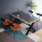 Moderne rechthoek 1/2/3/5 stuks Dinette set indoor trent eettafel in grijs