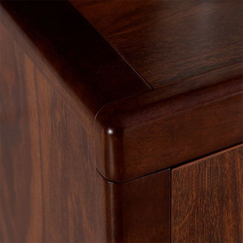 Porte in vetro da pranzo in legno moderno moderno in porcellana con cassetti