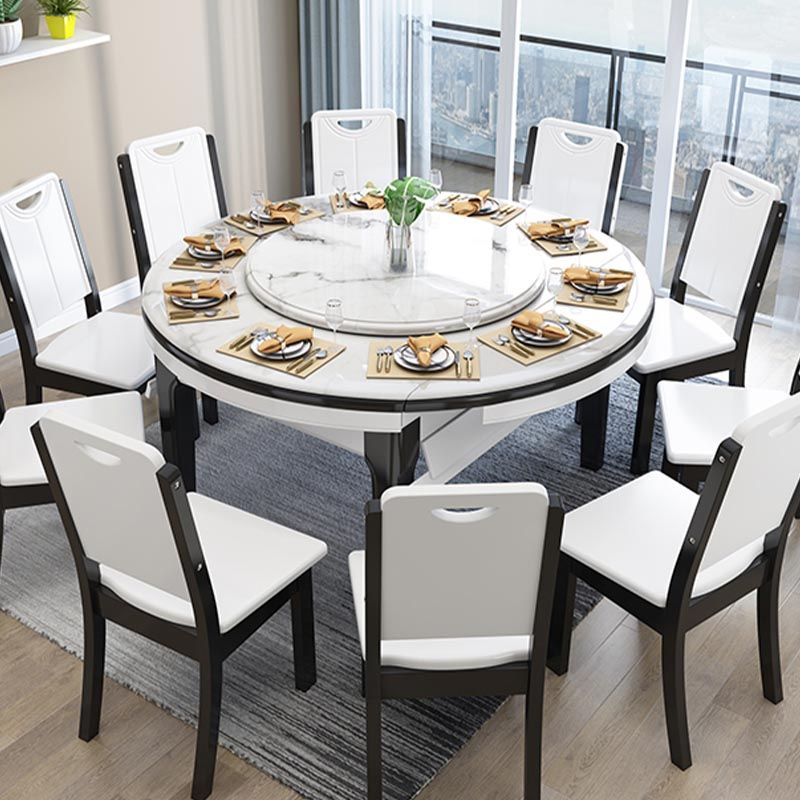 Sintered Stone Top Table 4 Legs Dining Table Home Kitchen Dinner