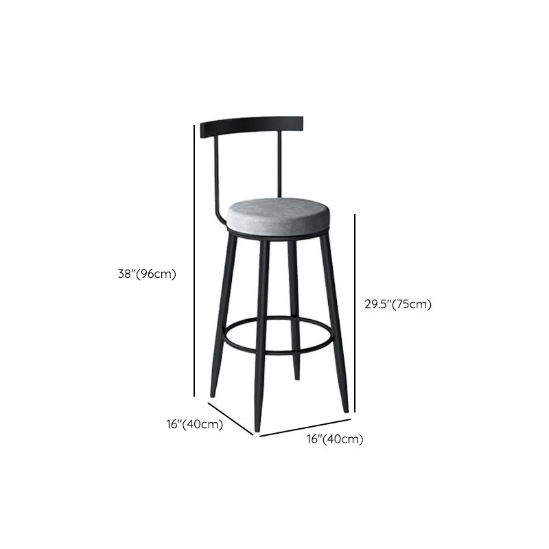 Sgabelli da banco senza braccio con poggiapiedi, contemporanei per Bristol