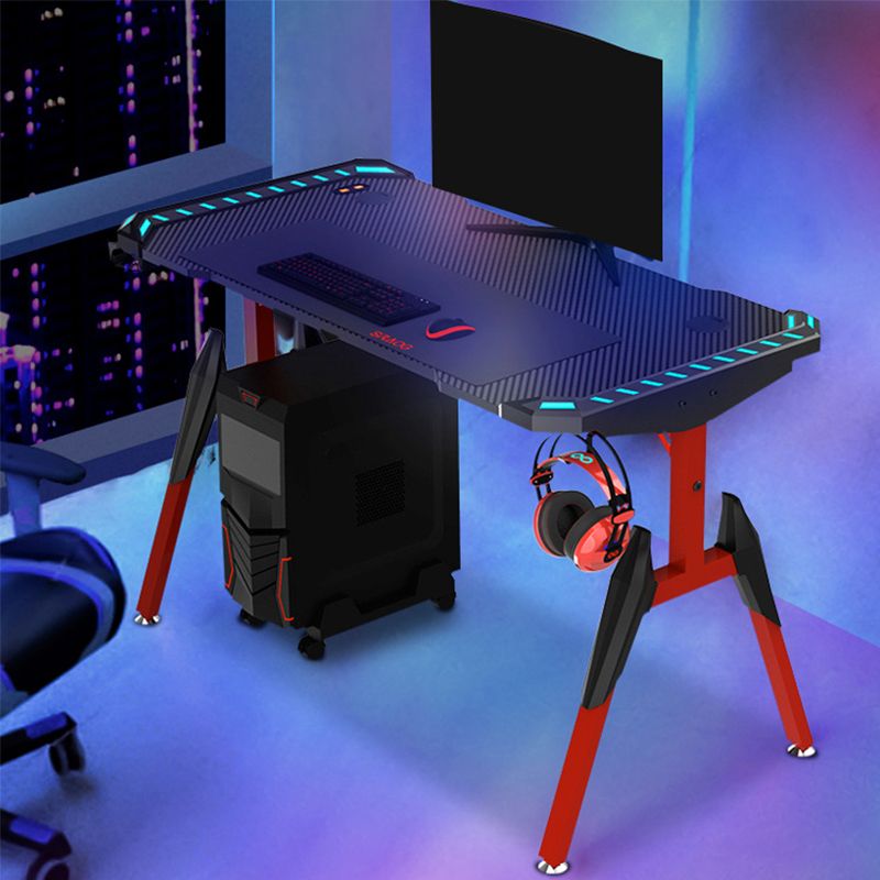 Modern Style Computer Desk Free Form Gaming Desk with 4 Legs Clearhalo 'furn' 'furn_office_desk' 'Furniture' 'Office Desks' 'Office Furniture' 'office_desk' 1200x1200_d4ab17aa-a87a-4d68-a142-d85c08f3687a