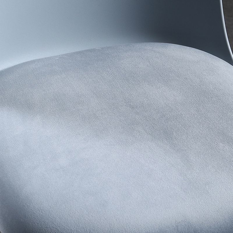 Scandinavian Plastic Dining Armless Chair Solid Back Chair for Home Clearhalo ' kitchen&dining_furn' 'Dining Chairs' 'Dining Tables & Seating' 'dining_chair' 'furn' 'furn_dining_chair' 'Furniture' 'furniture_dining_chair' 'Kitchen & Dining Furniture' 'kitchen' 1200x1200_d4b10221-a62b-44b5-bf43-5477b4657fec