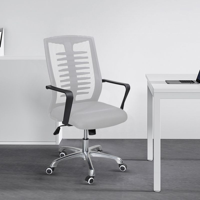 Moderne dia swivel stoel verstelbare stoelhoogte met wielen