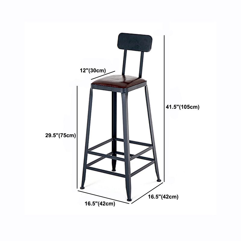 Industrial 1/2/4/7/9 Pieces Bar Table Set Rectangle Bar Table with High Wood Stools Clearhalo 'Bar Furniture' 'furn' 'furn_home_bar_bar_sets' 'Furniture' 'Home Bars & Bar Sets' 'home_bar_bar_sets' 'Kitchen & Dining Furniture' 1200x1200_d4b91cea-2259-4cc9-bc11-6a5894e599a0