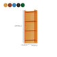 Glam Acrylic Bookcase Standard Shelf Bookshelf for Home Office 9.8" Wide Clearhalo 'Bookcases' 'furn' 'furn_bookcases' 'Furniture' 'Office Furniture' 1200x1200_d4ba4679-2657-4df4-8a71-e0f085ec024e