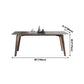 Mid-Century Gray Sintered Stone Table Rectangle Standard Dining Table for Kitchen Clearhalo ' dining_table' 'Dining Tables & Seating' 'Dining Tables' 'furn' 'furn_dining_table' 'Furniture' 'furniture_dining_table' 'Kitchen & Dining Furniture' 'kitchen&dining_furn' 'kitchen' 'kitchen_dining_table' 1200x1200_d4baee75-18ab-4abd-9242-768e01cc2569