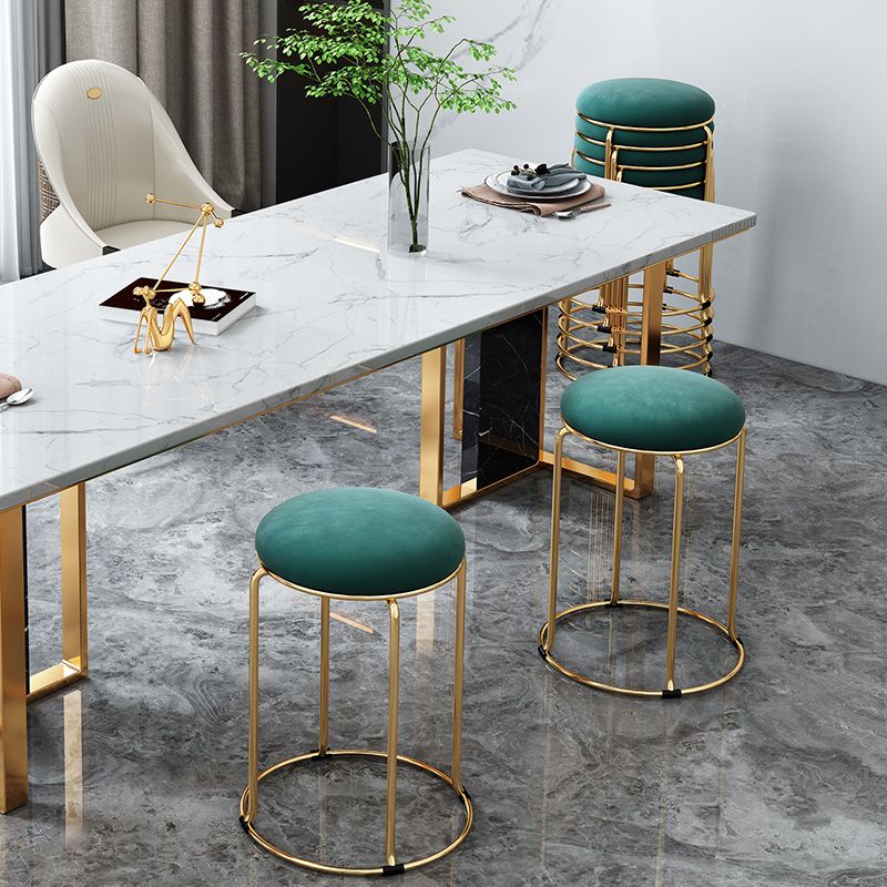 Modern Round Standard Cotton Tear Resistant Standard for Drawing Room Clearhalo 'furn' 'furn_ottomans_poufs' 'Furniture' 'Living Room Furniture' 'Ottomans & Poufs' 'ottomans_poufs' 1200x1200_d4bb9ad9-adc5-4386-b0fc-056af22793a1