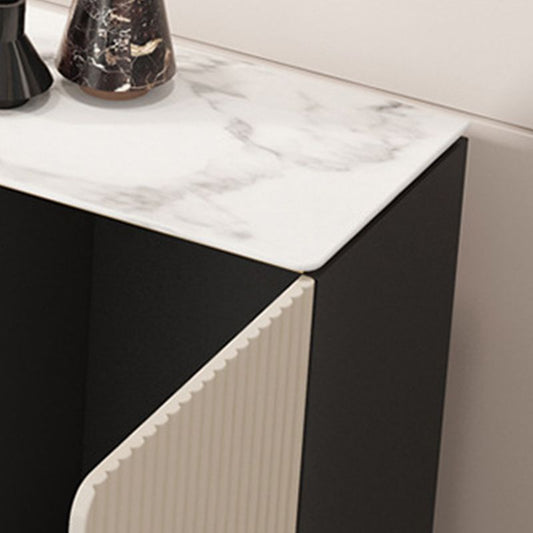 Porte moderne due cassetti Sideboard Stone e Sideboard in legno ingegnerizzato