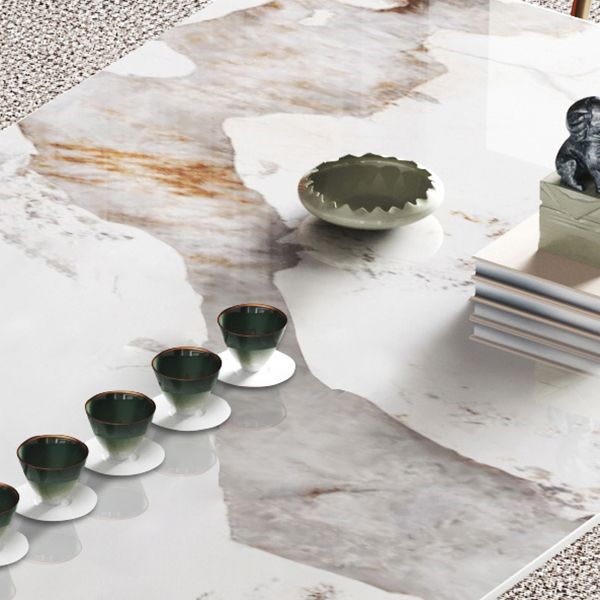 Modern Luxury Rectangle Dining Table Sintered Stone Dining Table with Trestle Base Clearhalo ' dining_table' 'Dining Tables & Seating' 'Dining Tables' 'furn' 'furn_dining_table' 'Furniture' 'furniture_dining_table' 'Kitchen & Dining Furniture' 'kitchen&dining_furn' 'kitchen' 'kitchen_dining_table' 1200x1200_d4be2779-44a4-4d31-9d37-fc3c03e705de