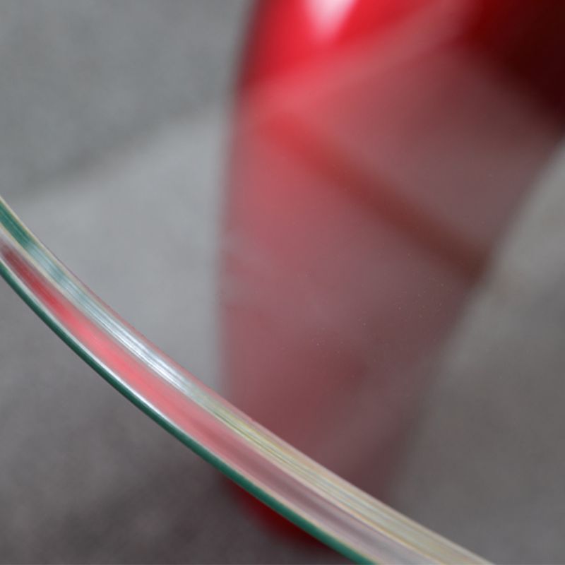 Table basse abstraite Verre contemporaine 15.7 "Table de cocktails