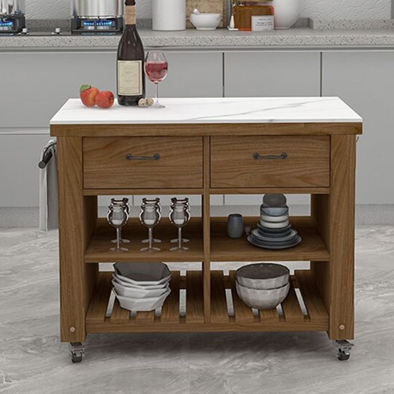 31,49 "carrello moderno moderno in alto carrello in legno per sala da pranzo