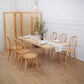 Modern 1/2/5/7 Pieces Rectangle Dining Set with Solid Wood Table and Chairs Furniture Clearhalo 'Dining Room Sets' 'Dining Tables & Seating' 'dining_room_set' 'furn' 'furn_dining_room_set' 'Furniture' 'furniture_dining_room_set' 'Kitchen & Dining Furniture' 'kitchen&dining_furn' 'kitchen' 1200x1200_d4c2c662-e695-4898-b4b5-aa618e2abdf7