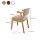 Contemporary Arm Chair Open Back Wood Dining Room Chair for Dining Room Clearhalo 'Dining Chairs' 'Dining Tables & Seating' 'dining_chair' 'furn' 'furn_dining_chair' 'Furniture' 'Kitchen & Dining Furniture' 1200x1200_d4c6c3bb-501f-42a1-a4e4-6601ad56e2b2