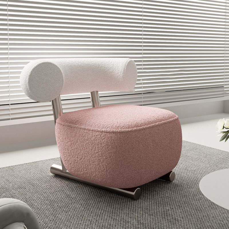 36.22" Wide Parsons Chair Wool Armless Chair for Living Room Clearhalo 'Accent Chairs' 'accent_chairs' 'Chairs & Seating' 'furn' 'furn_accent_chairs' 'Furniture' 'Living Room Furniture' 1200x1200_d4c84903-e11c-4f25-8f11-e55684f1de7e