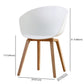 Contemporary Style Dining Room Chairs Solid Arm Chair with Wooden Legs Clearhalo ' kitchen&dining_furn' 'Dining Chairs' 'Dining Tables & Seating' 'dining_chair' 'Furniture' 'furniture_dining_chair' 'Kitchen & Dining Furniture' 'kitchen' 1200x1200_d4cb1f48-f76f-4be1-b7ce-174d352cb94c