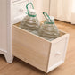 Contemporary Solid Wood Chest with Drawers and Legs Water Resistant Chest