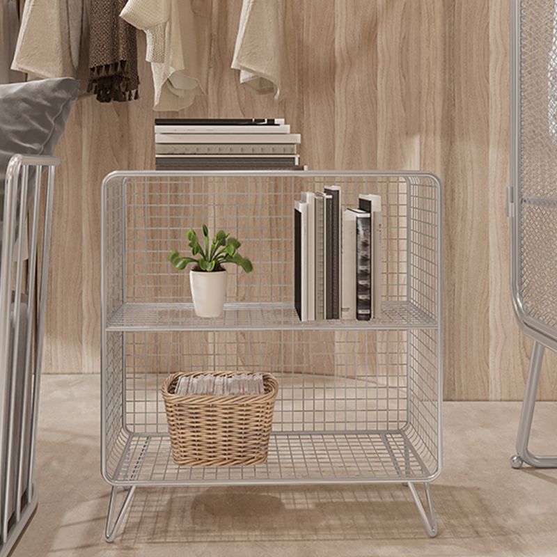 Libreria di scaffali per finitura antica industriale