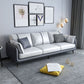 Scandinavian 3-seater Sofa Pillow Back Couch with Black Legs for Living Room Clearhalo 'Furniture' 'furniture_sofas' 'kitchen' 'kitchen_sofas' 'Living Room Furniture' 'Sofa' 'sofas' 1200x1200_d4ce25f7-2aa9-404e-b902-a4f989b75a5d