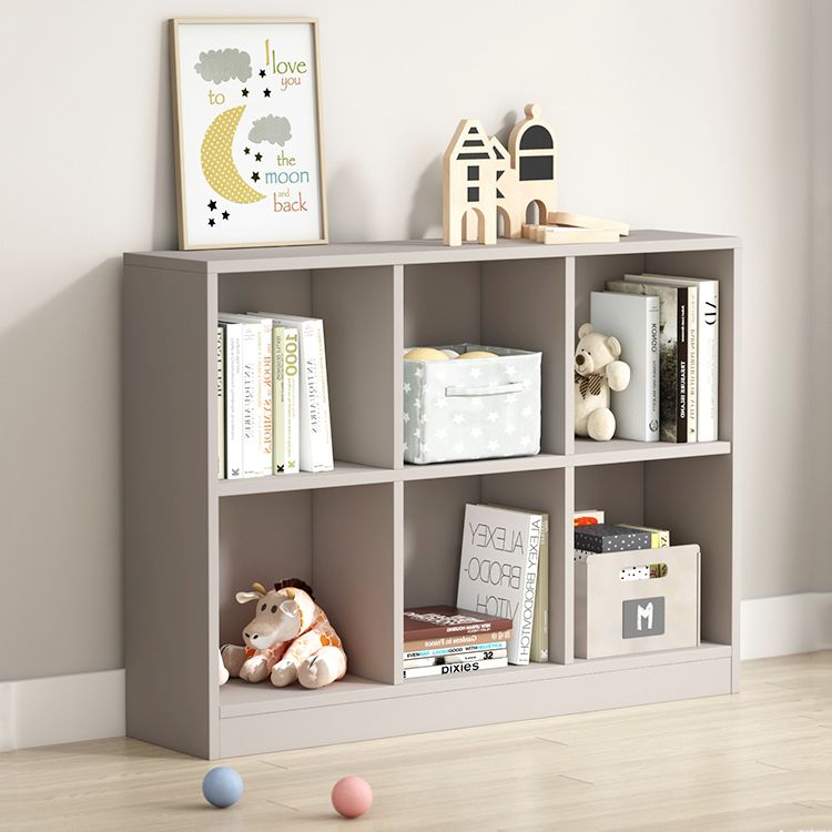 Contemporary Style Wood Bookshelf Closed Back Bookcase for Office Clearhalo 'Bookcases' 'furn' 'furn_bookcases' 'Furniture' 'Office Furniture' 1200x1200_d4cf25f3-6f11-4d66-a7c7-d8c515dba8ba