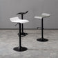 Modern Adjustable Swivel Bar Stool Footrest Low Back Faux Leather Bar Stool Clearhalo 'Bar Furniture' 'Bar Stools' 'bar_stools' 'furn' 'furn_bar_stools' 'furniture_bar_stools' 'Kitchen & Dining Furniture' 'kitchen&dining_furn' 'kitchen' 'kitchen_furn' Furniture' 1200x1200_d4cf7140-0034-4ed4-bfe1-846afa576fda