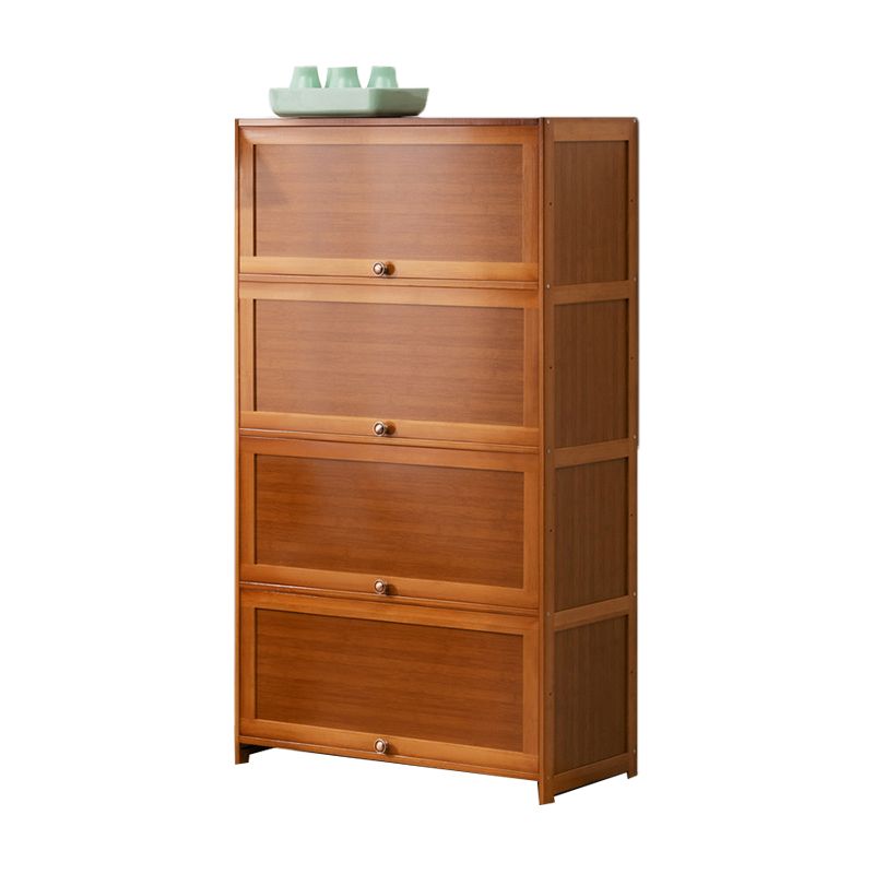 Contemporary Bamboo Barrister Bookcase Doors Included Bookcase for Home Office Clearhalo 'Bookcases' 'furn' 'furn_bookcases' 'Furniture' 'furniture_bookcases' 'kitchen' 'kitchen_bookcases' 'Living Room Furniture' 'Office Furniture' 1200x1200_d4d3a959-b5cd-41af-9fe1-72fa78f924bb