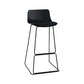 Nordic Style Indoor Backrest Counter High Stool with Metal Base Clearhalo 'Bar Furniture' 'Bar Stools' 'bar_stools' 'furn' 'furn_bar_stools' 'Furniture' 'Kitchen & Dining Furniture' 1200x1200_d4d59494-e870-4d91-99c5-c5e03755e447