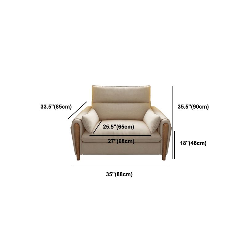 モダン縫製枕バック標準枕トップアームとストレージソファ