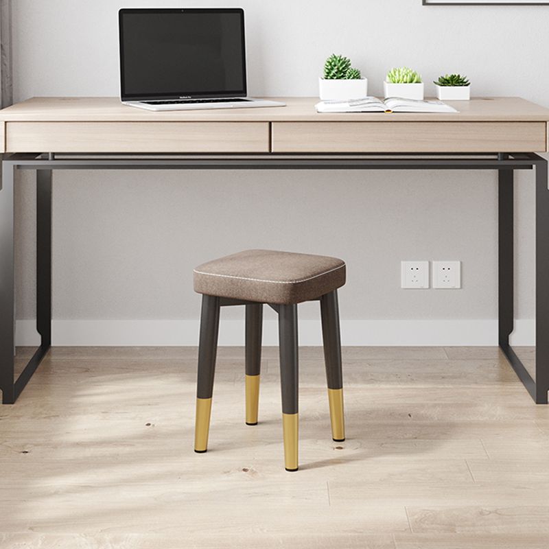 Glam Square Indoor Ottoman Faux Leather Whole Colored Cube Water Resistant Ottoman Clearhalo 'furn' 'furn_ottomans_poufs' 'Furniture' 'Living Room Furniture' 'Ottomans & Poufs' 'ottomans_poufs' 1200x1200_d4d8bf4c-158f-4cf6-9c97-d3069c56f89e