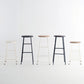 Round Modern Counter Bar Stool Armless Indoor Bar Stool with Footrest and Steel Base Clearhalo 'Bar Furniture' 'Bar Stools' 'bar_stools' 'furn' 'furn_bar_stools' 'furniture_bar_stools' 'Kitchen & Dining Furniture' 'kitchen&dining_furn' 'kitchen' 'kitchen_furn' Furniture' 1200x1200_d4da781c-0041-4561-819b-408b4157e58b