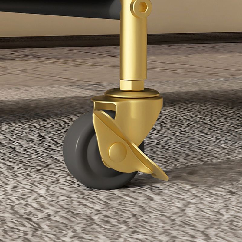 11" Wide Glam Corner Table Rectangular Accent Side Table with Storage Clearhalo 'Coffee & Accent Tables' 'End & Side Tables' 'end_side_tables' 'furn' 'furn_end_side_tables' 'Furniture' 'Living Room Furniture' 1200x1200_d4db5a27-6779-40d2-9d95-b1cc934318d5