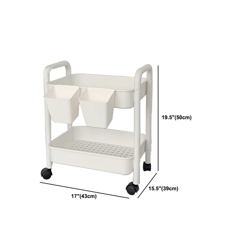 Moderne pure witte plank boekenkast etagere plastic boekenkast multi -tiers voor kantoor