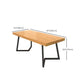 Modern Double Pedestal Dining Table Pine Wood Table for Dining Room Cafe Clearhalo 'Dining Tables & Seating' 'Dining Tables' 'dining_table' 'furn' 'furn_dining_table' 'Furniture' 'Kitchen & Dining Furniture' 1200x1200_d4e515ea-c2e3-472a-acb5-97e945b572c9