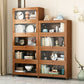 Brown Modern Standard Bookcase Manufactured Wood Bookcase with Door for Home Clearhalo 'Bookcases' 'furn' 'furn_bookcases' 'Furniture' 'furniture_bookcases' 'kitchen' 'kitchen_bookcases' 'Living Room Furniture' 'Office Furniture' 1200x1200_d4ea4046-6173-41db-9bea-b90bfa03e638