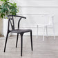 Modern Style Stackable Chair Dining Armless Chair with Plastic Legs for Kitchen Clearhalo 'Dining Chairs' 'Dining Tables & Seating' 'dining_chair' 'furn' 'furn_dining_chair' 'Furniture' 'furniture_dining_chair' 'Kitchen & Dining Furniture' 1200x1200_d4ea84fc-7323-492a-a801-c08dc0e4f918