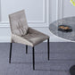 Contemporary Home Side Chair Solid Back Metal Upholstered Dining Room Chair (Set of 2) Clearhalo ' kitchen&dining_furn' 'Dining Chairs' 'Dining Tables & Seating' 'dining_chair' 'furn' 'furn_dining_chair' 'Furniture' 'furniture_dining_chair' 'Kitchen & Dining Furniture' 'kitchen' 1200x1200_d4eb5ff0-caf6-442b-b61d-ee42e5397711