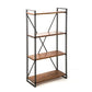 Industrial Style Bookshelf Open Shelf Solid Wood Bookcase for Home Office Clearhalo 'Bookcases' 'furn' 'furn_bookcases' 'Furniture' 'furniture_bookcases' 'kitchen' 'kitchen_bookcases' 'Living Room Furniture' 'Office Furniture' 1200x1200_d4ed4dbe-bbad-4732-a754-f4ee8306ba7e