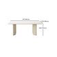 Glam Dining Table Set 1/4/5/6 Pieces with Wood Base Kitchen Furniture Set