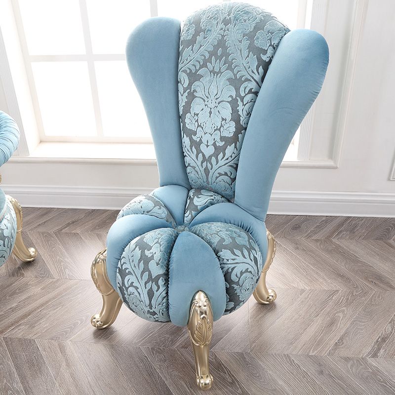 Velvet armloze Parsons stoel met split, 18.11 "W √ó 18.11" L √ó 38.19 "H