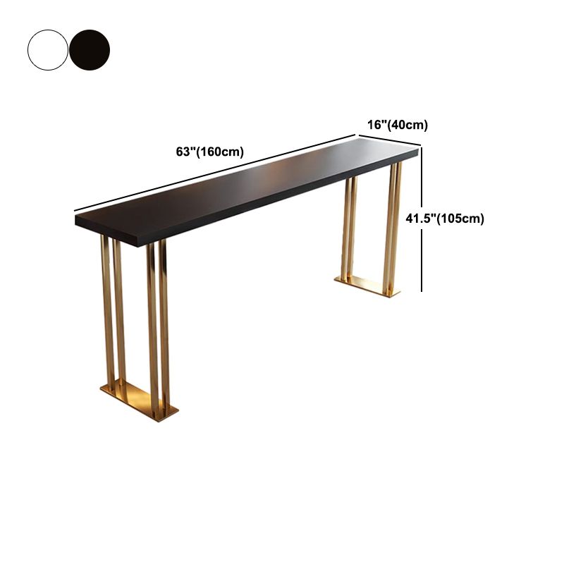 1/2/3 Pieces Modern Rectangle Pub Table Set Solid Wood Counter Table with Backless Stools Clearhalo 'Bar Furniture' 'furn' 'furn_home_bar_bar_sets' 'Furniture' 'Home Bars & Bar Sets' 'home_bar_bar_sets' 'Kitchen & Dining Furniture' 1200x1200_d4efcfcf-d1f7-42cd-88e6-44a8c8eff3de