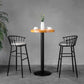 Solid Wood Bistro Set 1/2/3 Pieces Modern Style Round Bar Table Set