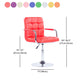 Modern Backrest Liftable Stool Steel Household Bar Stool with Cushion Clearhalo 'Bar Furniture' 'Bar Stools' 'bar_stools' 'furn' 'furn_bar_stools' 'furniture_bar_stools' 'Kitchen & Dining Furniture' 'kitchen&dining_furn' 'kitchen' 'kitchen_furn' Furniture' 1200x1200_d4f3a13b-0c67-4007-92f9-6d02f06335c4