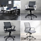 Silla de oficina ergonómica contemporánea Silla de escritorio ajustable con respaldo medio
